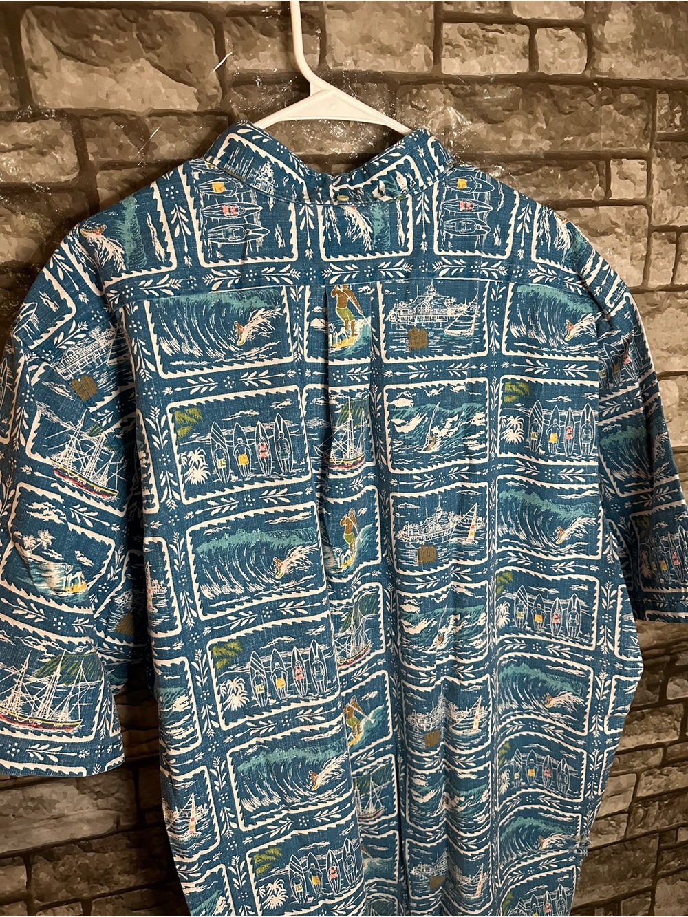 Rare Reyn Spooner Hawaiian Button Up Shirt Size 3XL - Picture 9 of 11